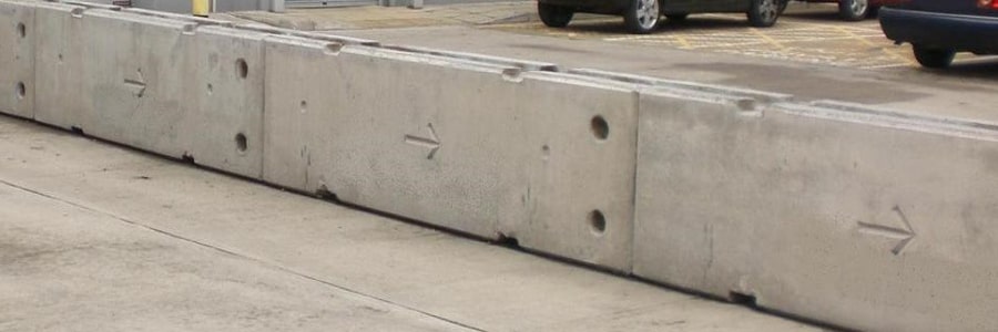CSC Security. Concrete Barrier